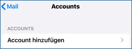 Account hinzufuegen