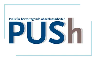 Logo des Preises fr hervorragende Abschlussarbeiten (PUSh)